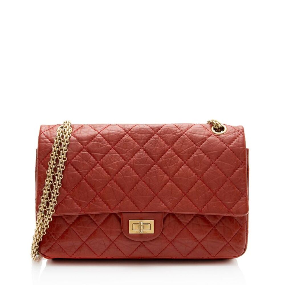 Chanel Aged Calfskin Reissue 226 Double Flap Bag